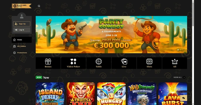 Black Label Login